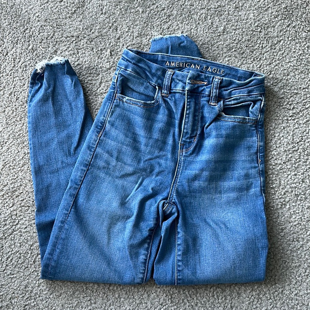 00 SHORT  American eagle curvy high rise jegging